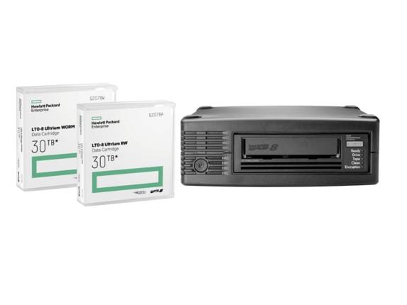 HPE LTO-8 Ultrium 30TB RW Data Cartridge – Up to 360 MB/s Transfer