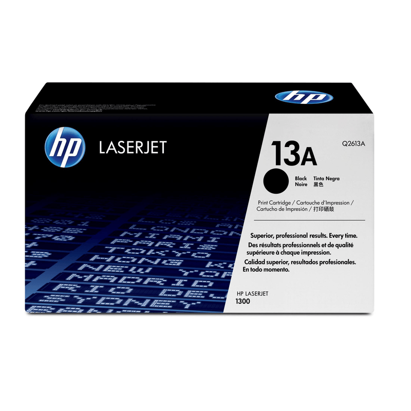 HP 13A Black Toner Cartridge 2,500 Pages Original Q2613A Single-pack