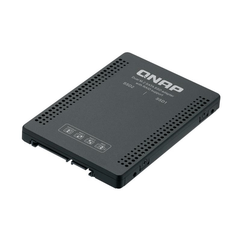 QNAP Storage Drive Enclosure SSD Black QDA-A2MAR