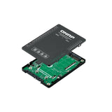 QNAP Storage Drive Enclosure SSD Black QDA-A2MAR