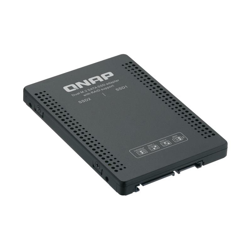 QNAP Storage Drive Enclosure SSD Black QDA-A2MAR