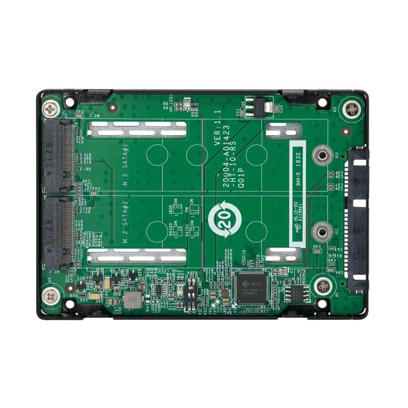 QNAP Storage Drive Enclosure SSD Black QDA-A2MAR