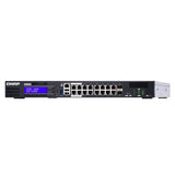 QNAP QGD-1600P Managed Gigabit Ethernet PoE 1U Switch