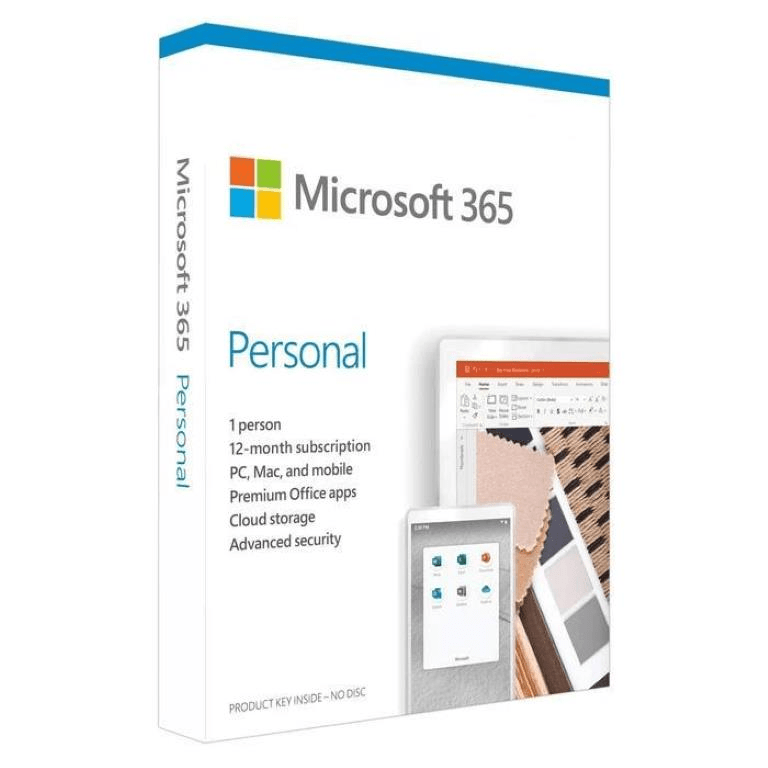 Microsoft Office 365 Personal Annual Subscription Medialess QQ2-00034