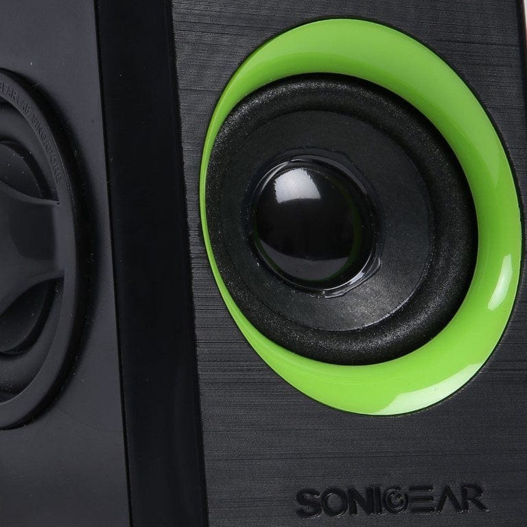 SonicGear Quatro 2 2-ch Speaker System Lime Green QUATRO2BLIME