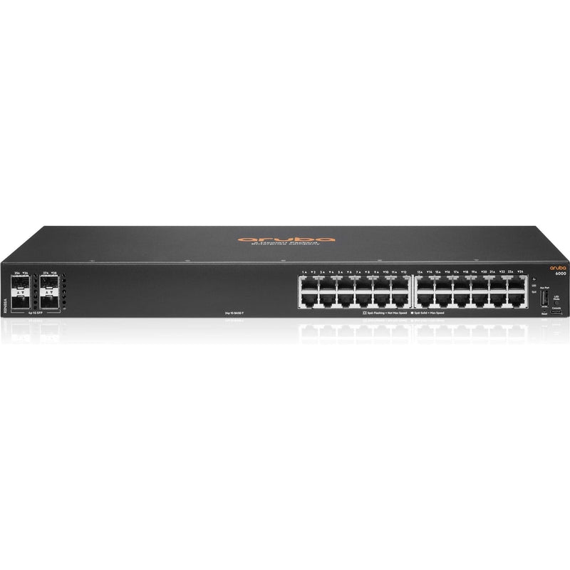 HPE Aruba 6000 24G 4SFP L3 Gigabit Ethernet 1U Managed Switch R8N88A