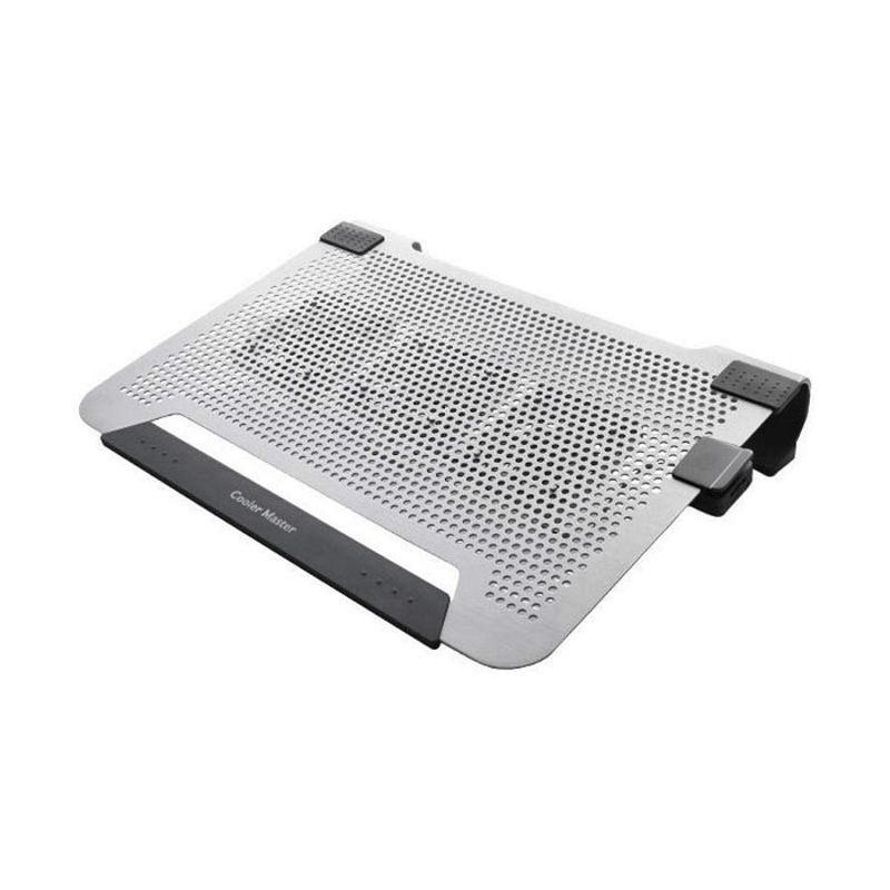 Cooler Master U3 PLUS Notebook Cooling Pad 19-inch Silver R9-NBC-U3PS-GP