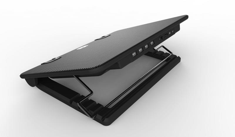 Cooler Master Ergostand IV Notebook Stand Black 17-inch R9-NBS-E42K-GP