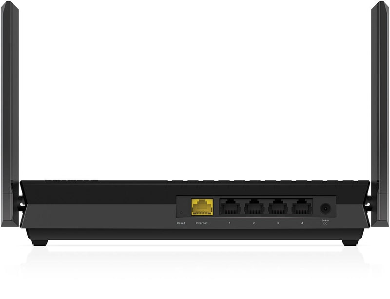 Netgear RAX20 wireless router Dual-band (2.4 GHz / 5 GHz) Gigabit Ethernet Black RAX20-100UKS