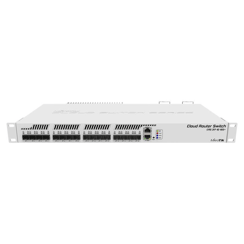MikroTik Cloud Router Switch 16-port SFP+ CRS317-1G-16S+RM