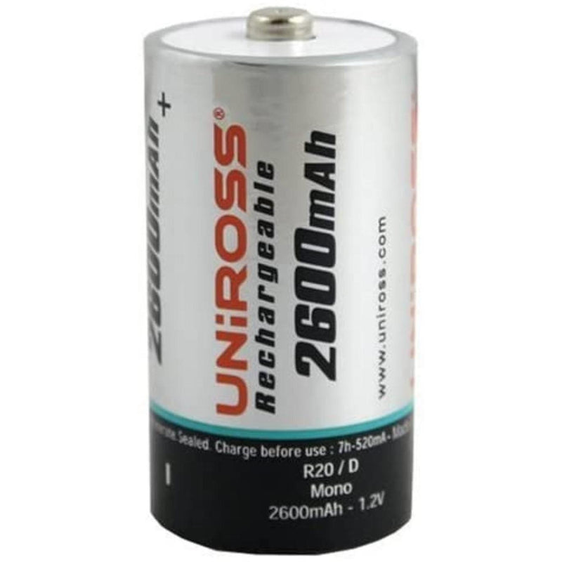 Uniross Rechargeable Batteries 2-pack NiMH RB100889B
