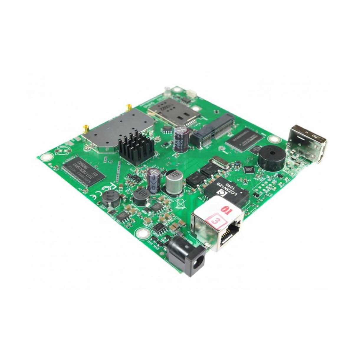 MikroTik BaseBox 2 - 2.4GHz radio 1 x USB port and 2 RP-SMA Female connectors RB912UAG-2HPND-O
