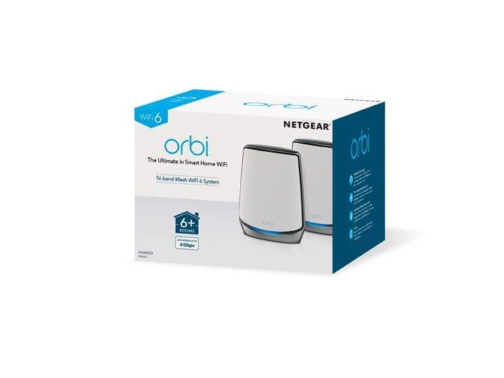 Netgear RBK852 Wi-Fi 6 Wireless Router - Dual-band 2.4GHz and 5GHz Gig