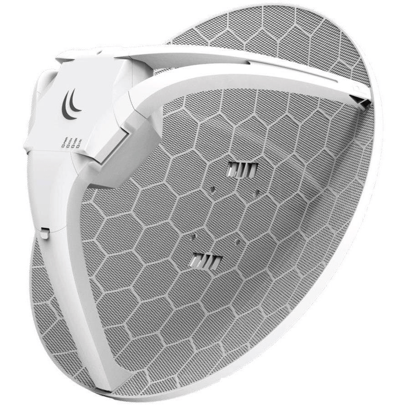 Mikrotik LHG LTE6 kit High-gain 17dBi 2G/3G/4G/LTE CPE Antenna for Extreme Rural Locations Gray and White RBLHGR&R11E-LTE6