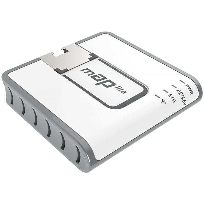 MikroTik mAP lite 2.4GHz mini Indoor AP/CPE White PoE RBMAPL-2ND