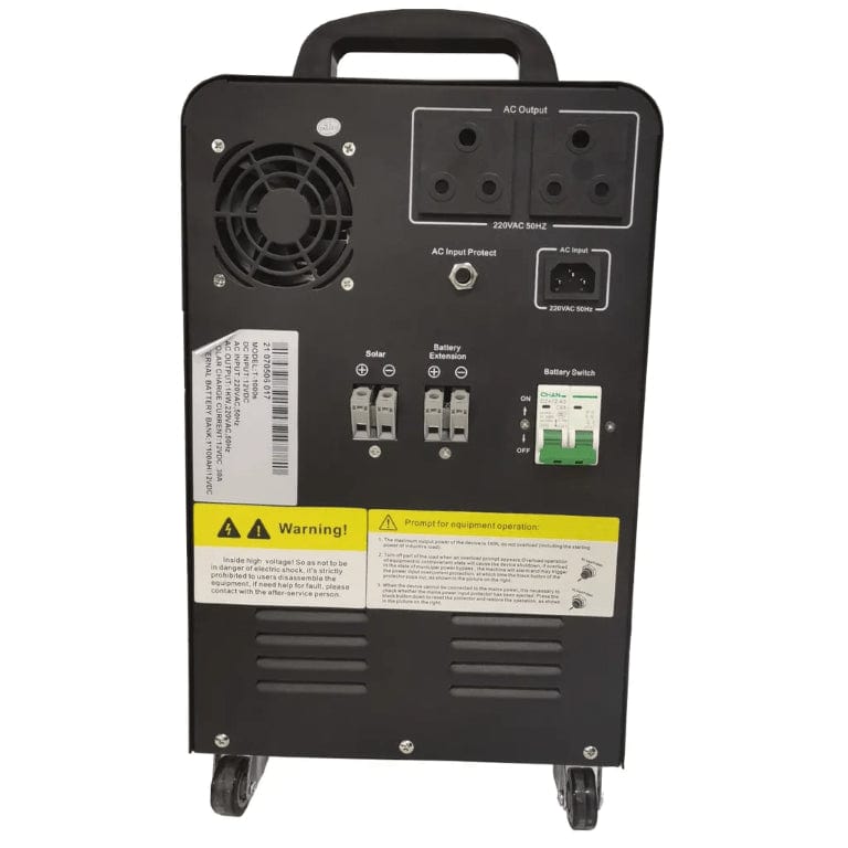 RCT MegaPower 1kVA 1kW Inverter Trolley with 1 X 100Ah Battery RCT MP-T1000S