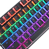Redragon Scarab 104-Key Semi-Transparent Black Mechanical Keycap Set RD-A130-B