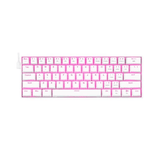 Redragon K630 Dragonborn Red LED 67-Key Design Wired Mechanical Gaming Keyboard White RD-K630W