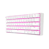 Redragon K630 Dragonborn Red LED 67-Key Design Wired Mechanical Gaming Keyboard White RD-K630W