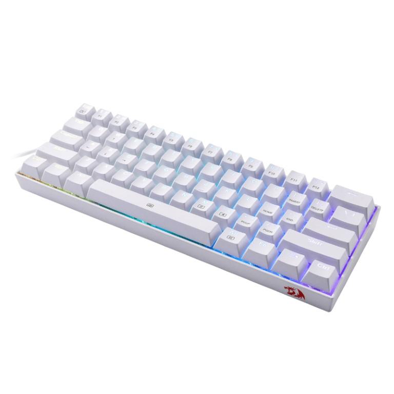 Redragon K630 Dragonborn RGB 67-Key Design Wired Mechanical Gaming Keyboard White Edition RD-K630W-RGB