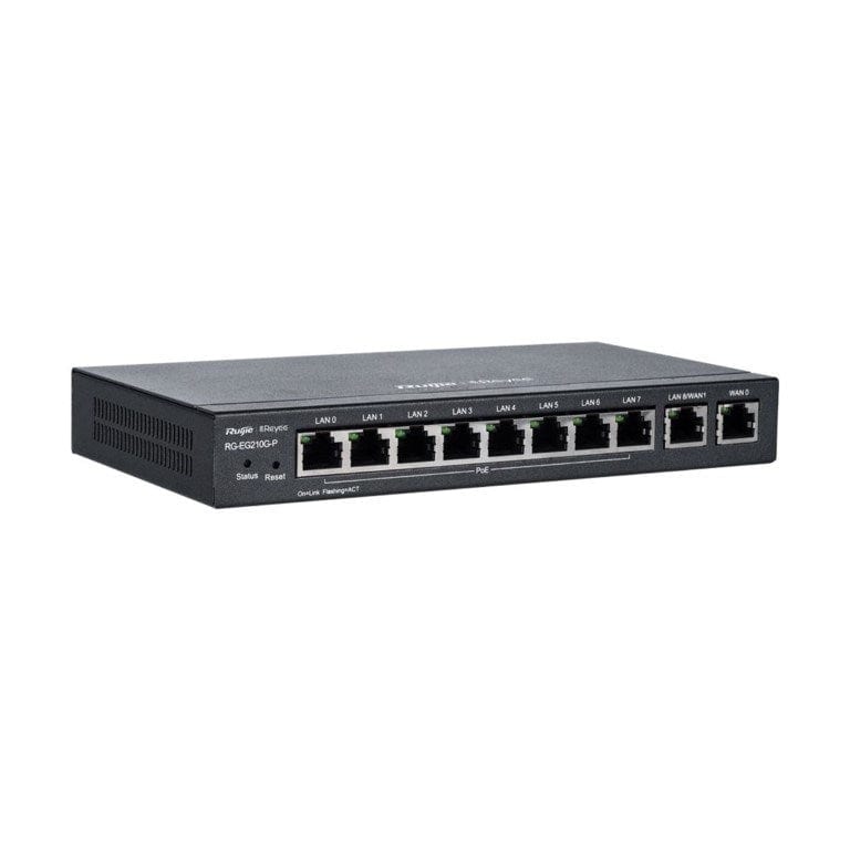 Reyee 10-port Gigabit Cloud Managed Router with 4-port WAN and 8-port
