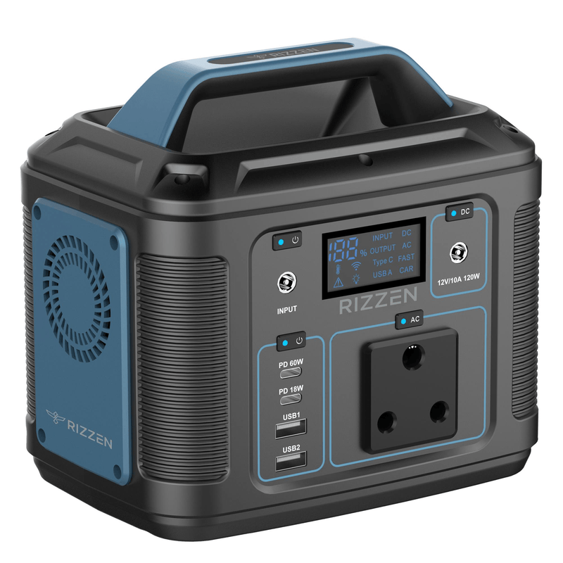 Rizzen 200W, 177Wh Portable Power Station equipped with 6 Output Ports