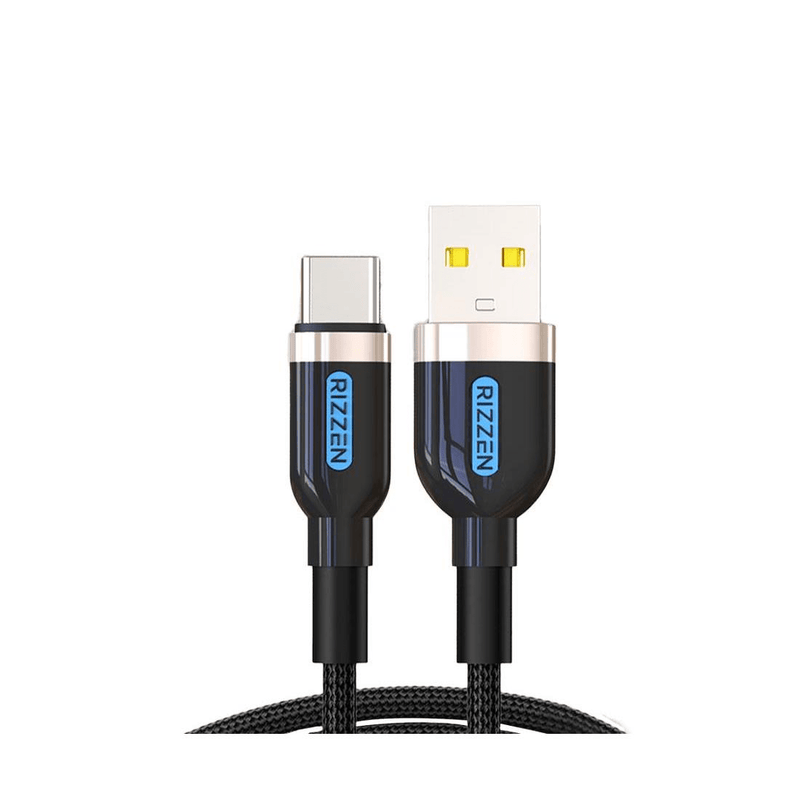 Rizzen Premium 66W Type-C, 1.5 meter Rugged Rapid Charging Cable