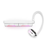 NZXT Kraken Z63 RGB 280mm Processor All-in-one Liquid Cooler with LCD Display Matte White RL-KRZ63-RW