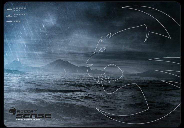 Roccat Kone Pure + Sense Naval Storm Bundle Mouse USB Type-A Optical 5000 DPI ROC-16-226