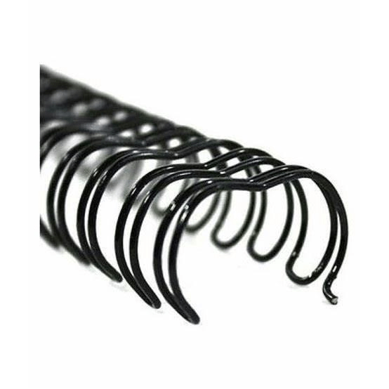 Fellowes Ringwire 14.3mm 16-inch 3:1 50-pack - Black RRW14.3BK3:1
