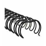 Fellowes Ringwire 14.3mm 16-inch 3:1 50-pack - Black RRW14.3BK3:1