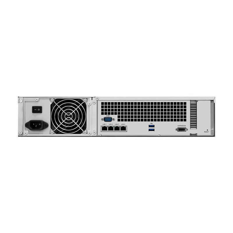 Synology RackStation RS2418RP+ NAS/storage Server C3538 Ethernet LAN Rack (2U) Black and Grey