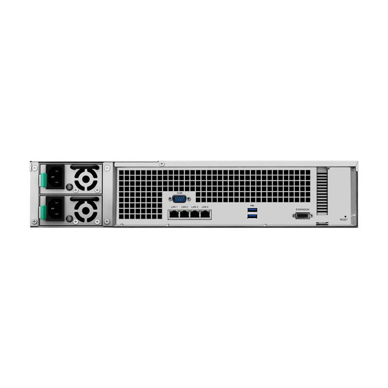Synology RackStation RS2418RP+ NAS/storage Server C3538 Ethernet LAN Rack (2U) Black and Grey