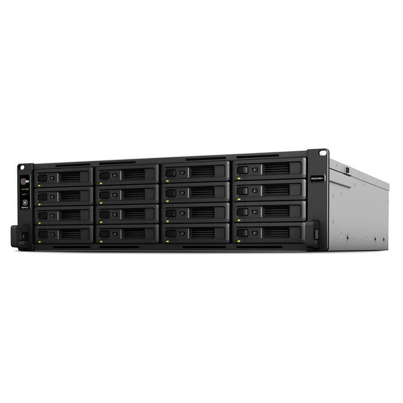 Synology RackStation RS2818RP+ 16-bay NAS Rack 3U Server Black
