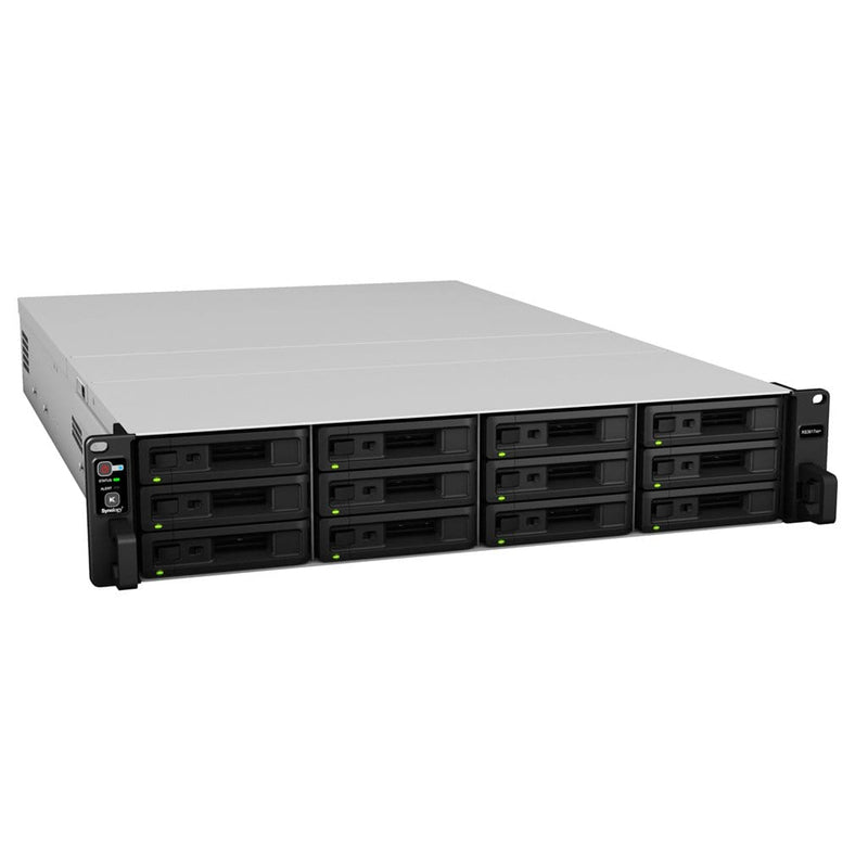 Synology RackStation RS3617xs+ D-1531 Ethernet LAN Rack (2U) Black and Grey NAS RS3617XS+