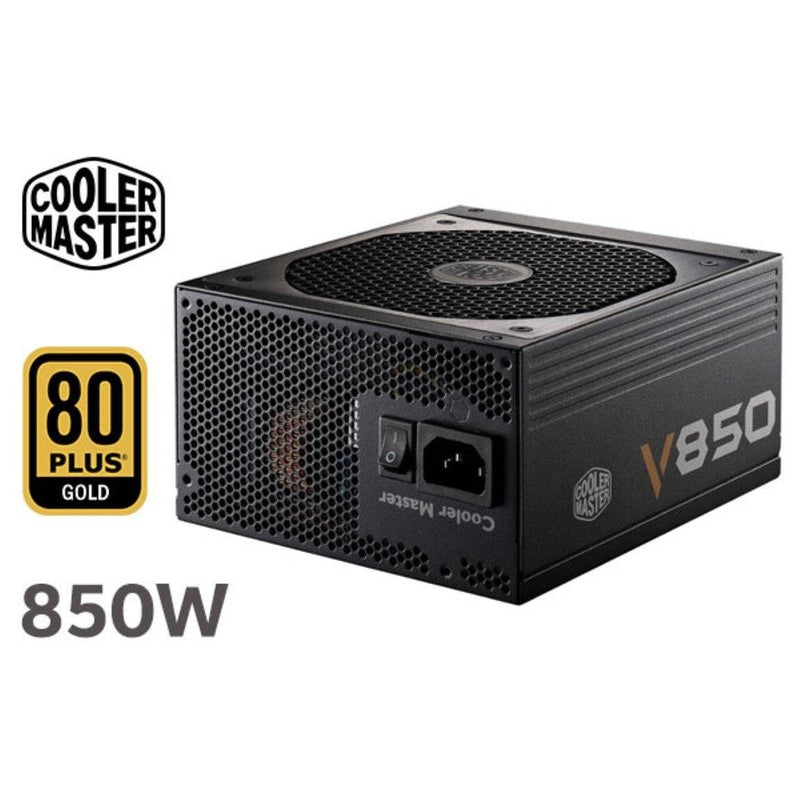 Cooler Master V850 80 PLUS Gold 850W 20+4 pin ATX Black Power Supply RS850-AFBAG1