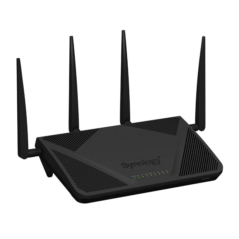 Synology RT2600AC Wi-Fi 4 Wireless Router - Dual-band 2.4GHz and 5GHz Gigabit Ethernet Black