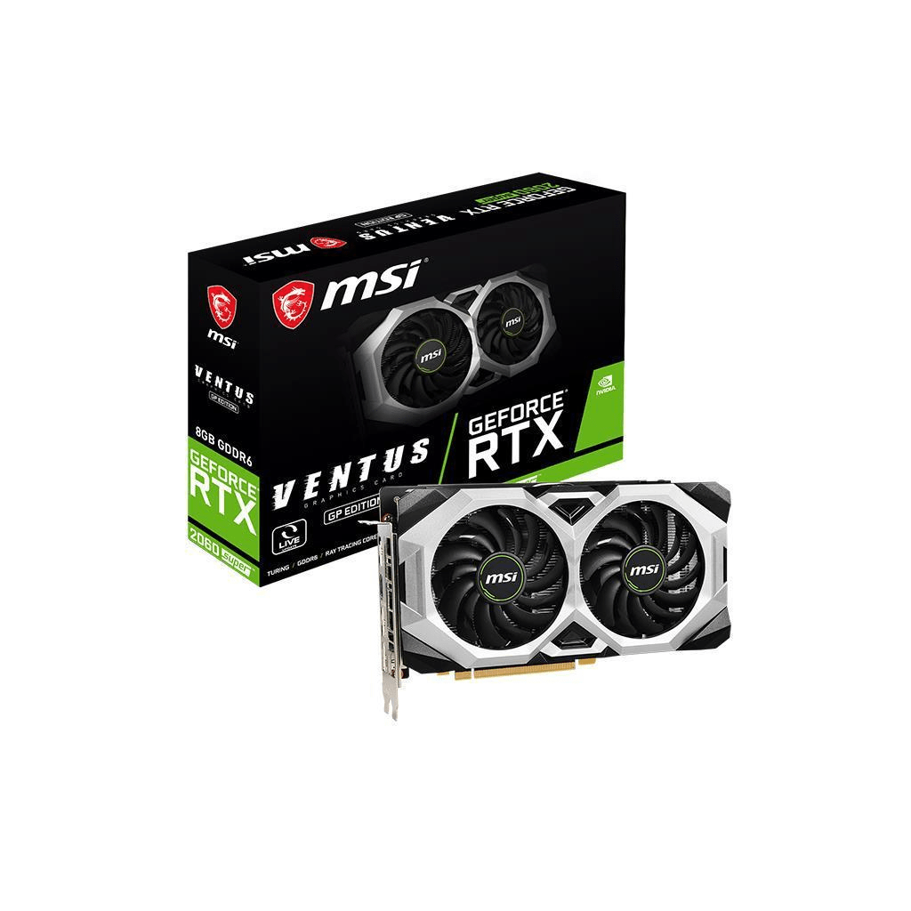 MSI Nvidia GeForce RTX 2060 SUPER VENTUS GP Graphics Card - RTX2060 SUPER OC