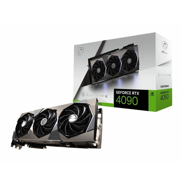 MSI GeForce RTX 4090 Suprim X 24G 24GB GDDR6X Graphics Card RTX 4090 SUPRIM X 24G