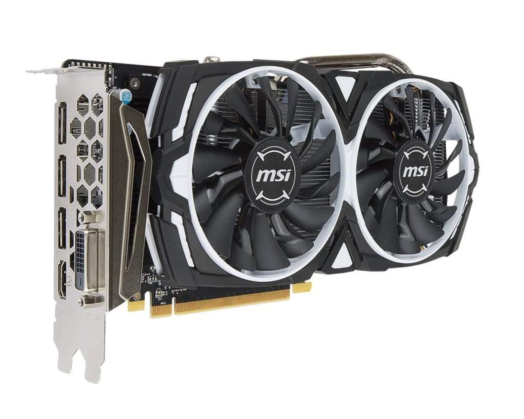 MSI AMD Radeon RX 570 ARMOR 8G OC Graphics Card RX570 8GB GDDR5 FirstShop