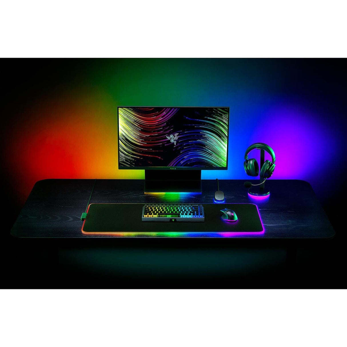 Razer Strider Chroma Hybrid RGB Mouse Mat RZ02-04490100-R3M1