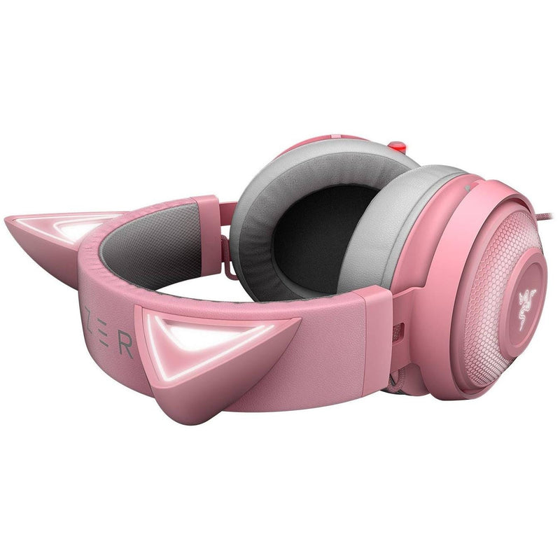 Razer Kraken Kitty Surround Sound PC Wired Gaming Headset - Pink RZ04-02980200-R3M1