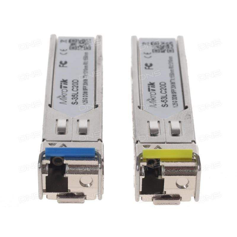 MikroTik 1.25G SM 20km T1550nm/R1310nm network transceiver module
