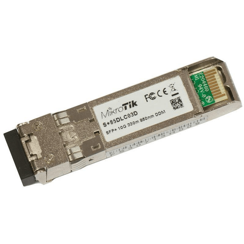 MikroTik SFP+ Module 10G MultiMode 300m 850nm network transceiver Fiber optic 10000 Mbit/s 850 nm S+85DLC03D