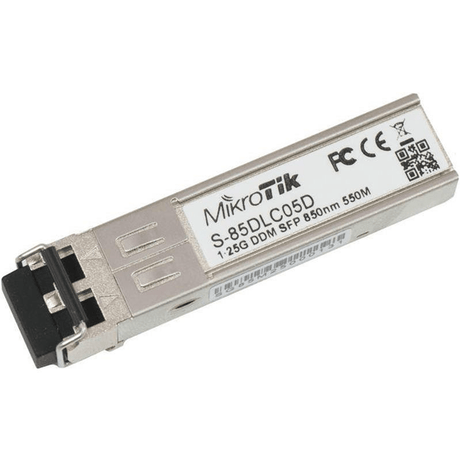 Mikrotik S-85DLC05D Network Transceiver Module 1250 Mbit/s SFP 850 Nm