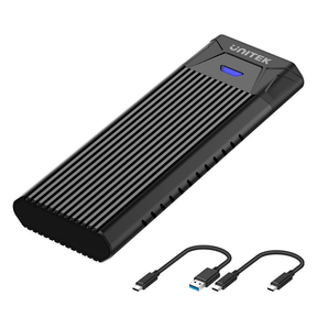 Unitek SolidForce PCIe/NVMe M.2 SSD 10Gbps Enclosure Lite S1203ABK