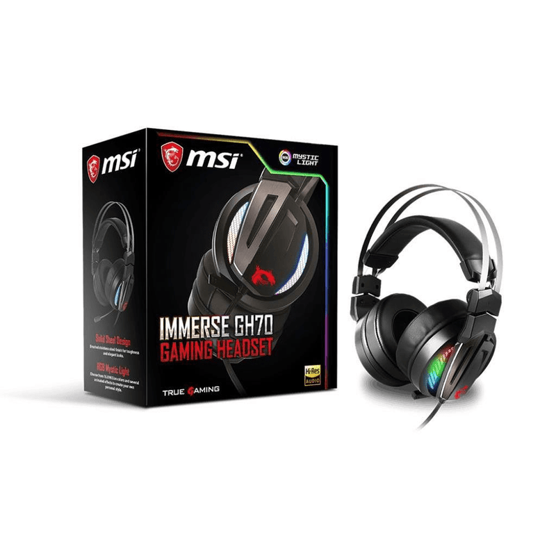 MSI Immerse GH70 Headset Head-band Black S37-2100970-Y86