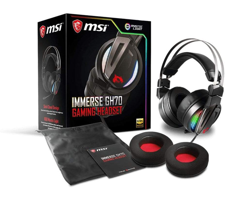 MSI Immerse GH70 Headset Head-band Black S37-2100970-Y86