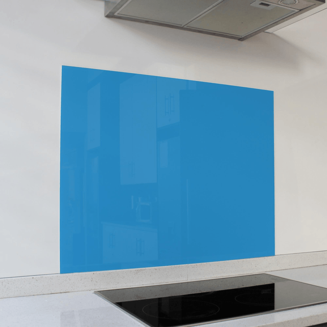 Parrot Blue Hob Splashback 898x700x6mm SB9070BL