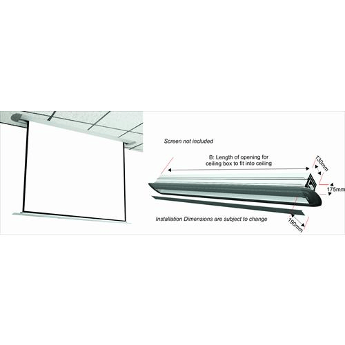 Parrot Projector Screen Ceiling Box to Fit 1270 Screen 1670mm SC0652